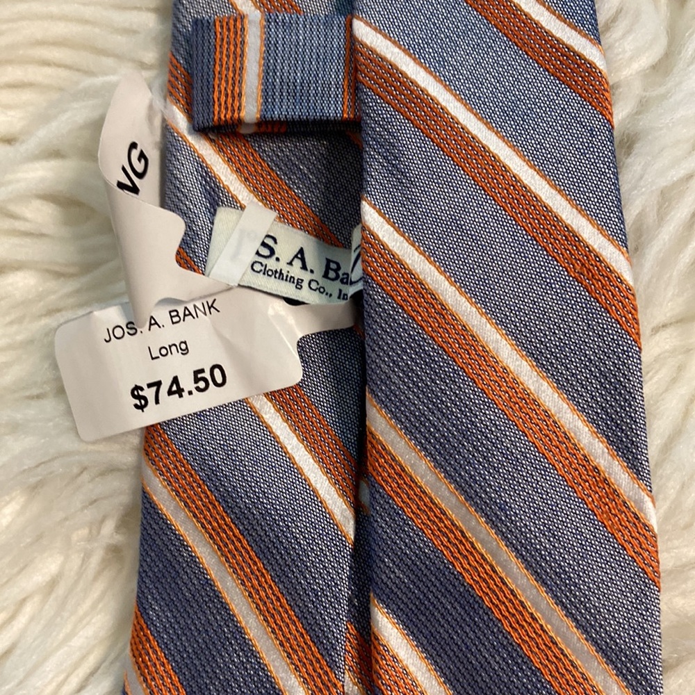 Jos.A.Bank Long Man Tie brand new with tags please see all pictures - Picture 11 of 12
